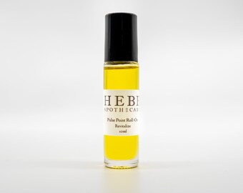 Revitalize roll on, aromatherapy roll on for natural care, aromatherapy essential oil pulse point, roll on essential oil blend