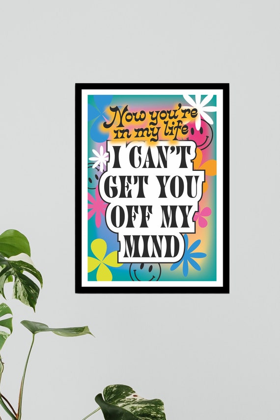 Harry Styles I Can't Get You off My Mind Poster Etsy