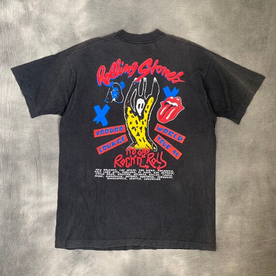 Perfectly worn! 90s m Rolling Stones Voodo Lounge