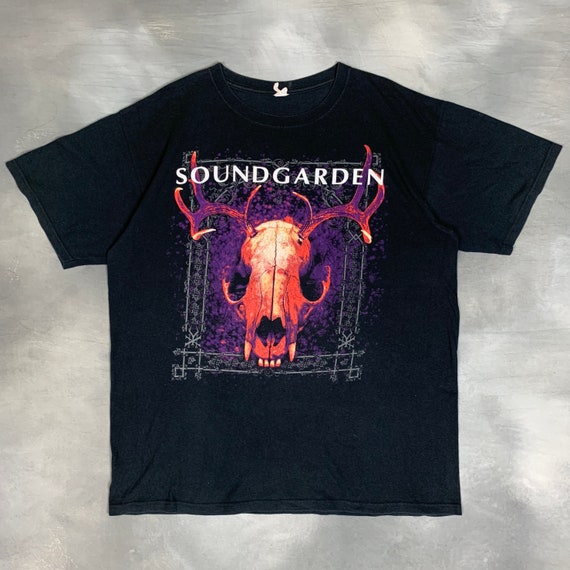 90s Soundgarden T Shirt/Vintage Soundgarden Chris
