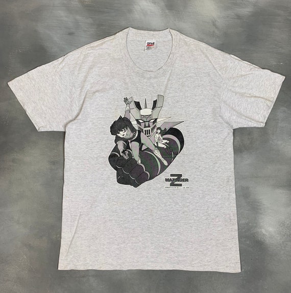 90s Mazinger Z Anime T Shirt/90s Single Stitch Vtg