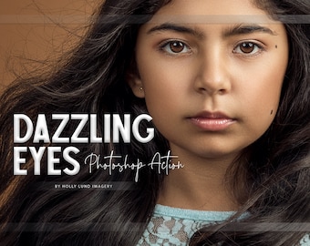 Dazzling Eyes Photoshop Sharpening Action