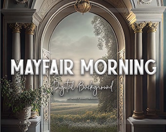 Mayfair Morning - Digitaler Hintergrund für Kompositfotografie - Fine Art Backdrop