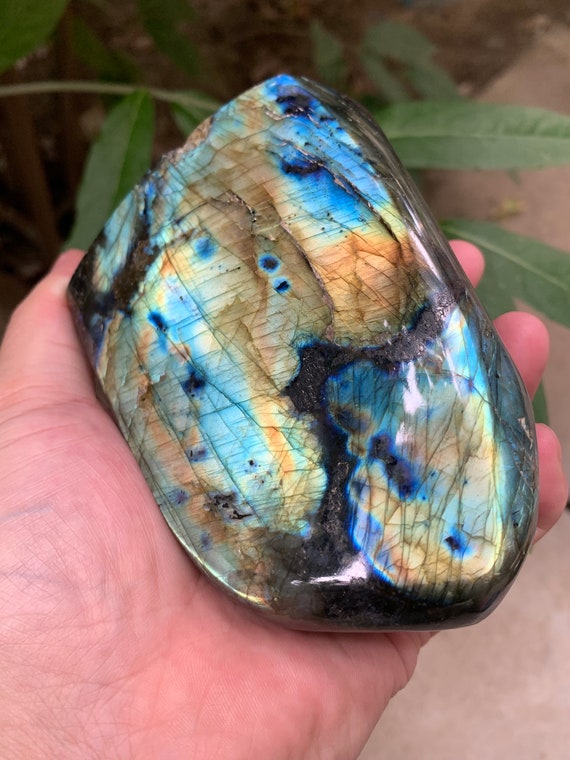 【ラブラドライト】 スネイク シェイプ　LABRADORITE SNAKE Custom Labradorite Snake (large lab pieces) – PatchRabbit