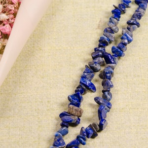 Lapis Lazuli Beads Polished Natural Gemstone Bead Chip Stone Bead/Jewelry Making/Miners Specimen/Bead Size Approx: 3*8 mm