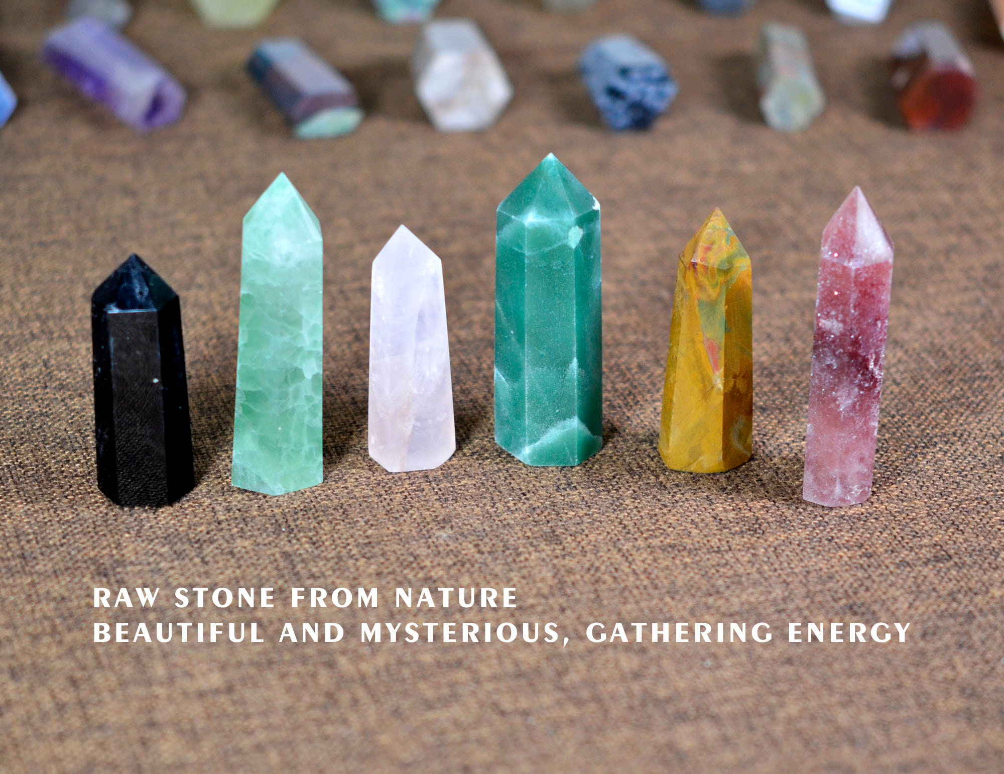 Wholesale Natural Quartz Crystal Towerquart Pointshealing Etsy