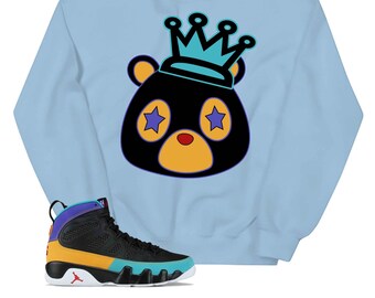 Foam One Abalone Match Toddler Tee Misfit Teddy Shirt Matching Style of Foamposites