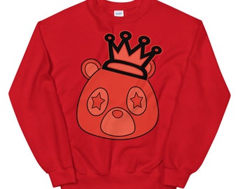Foam One Abalone Match Unisex Sweatshirt Bear Matching Style of Foamposites