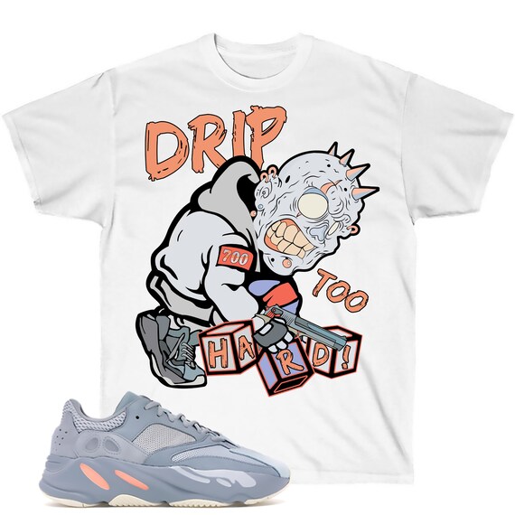 yeezy 700 inertia matching shirt
