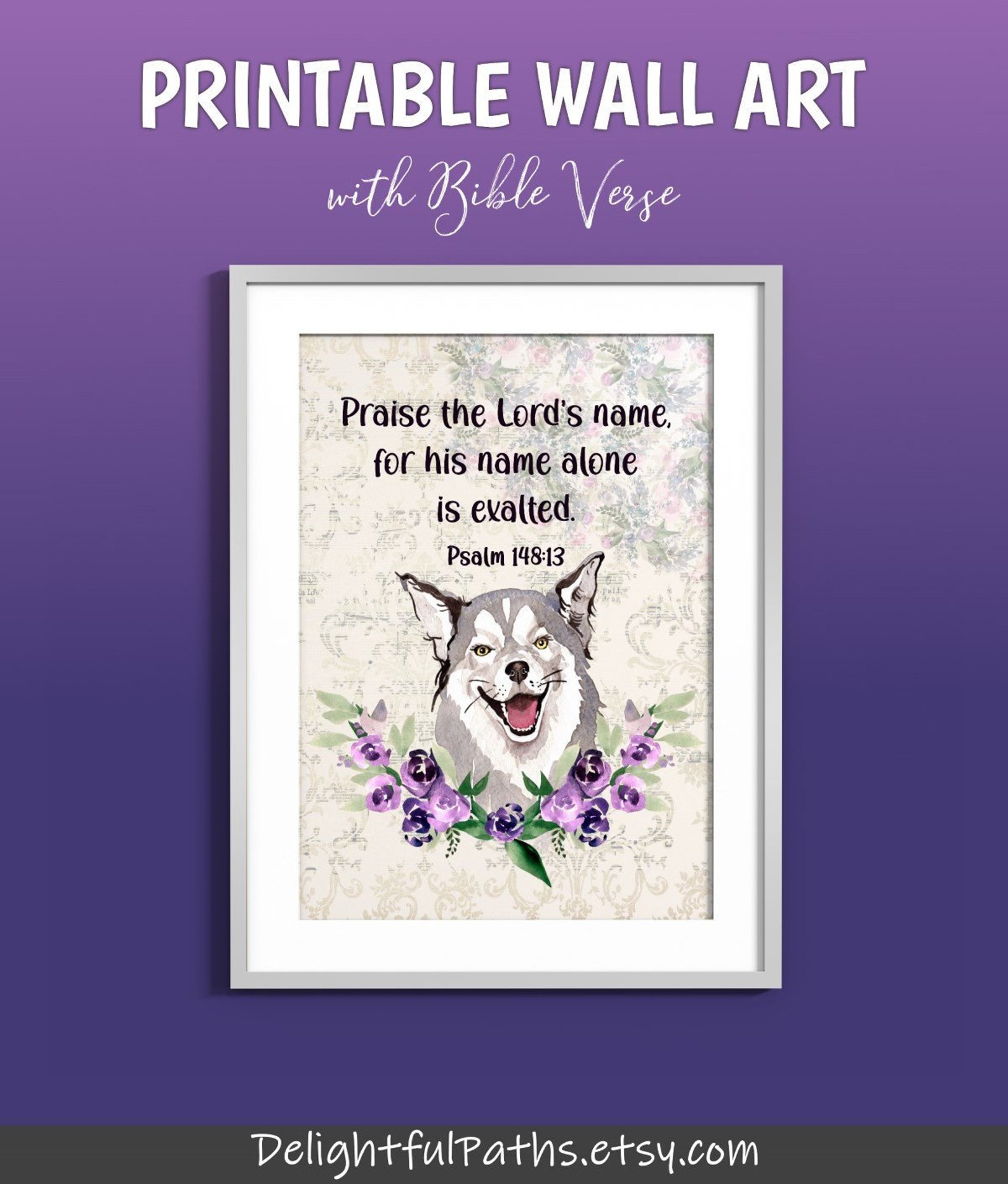 psalm-148-13-printable-bible-verse-wall-art-with-an-adorable-etsy