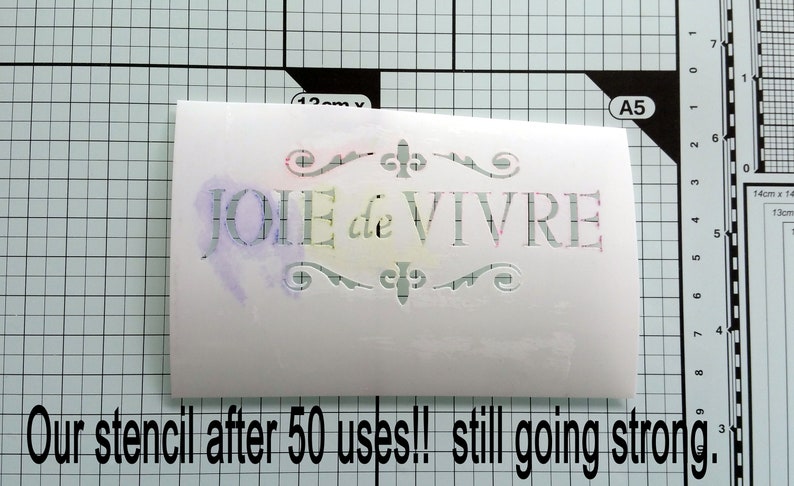 stencil Aurora Arts A4 diamond Craft stencil Cake stencil Air brush stencil Wall stencil Scrapbook stencil 190 micron 053