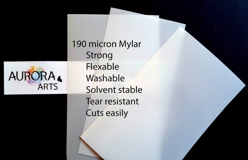 stencil Aurora Arts Tall Tree set Craft stencil Cake stencil Air brush stencil Wall stencil Scrapbook stencil 088