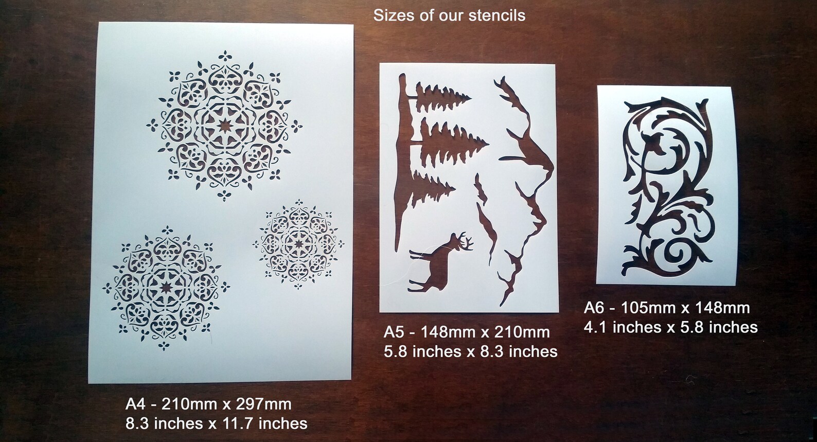 Schablone Aurora Arts A4 Liebe Herz Hände Handwerk ...