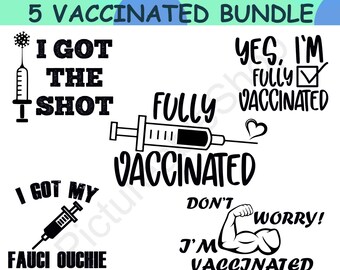 I Got Vaccinated Svg | Etsy