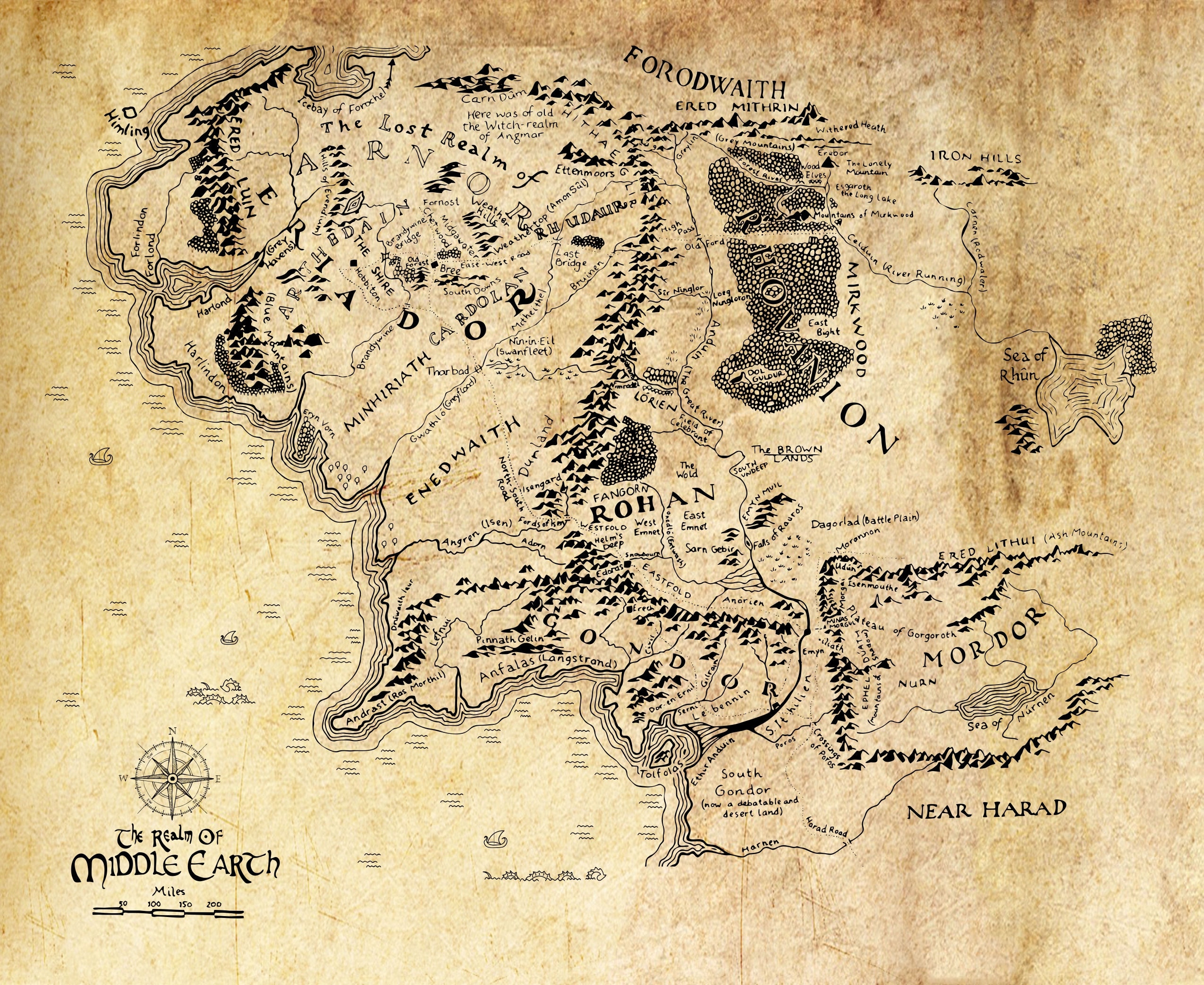 Map of Moria 