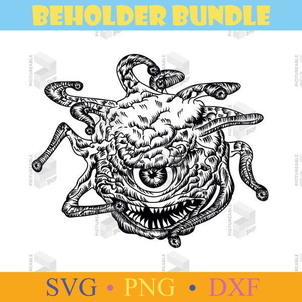 Beholder svg, Beholder shirt, D20 svg,  D&D svg, Dungeons and Dragons svg, DnD Shirt, Dungeons and Dragons shirt, Cricut svg, DM