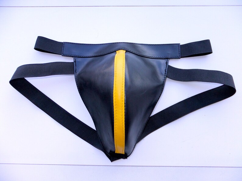 Men's Leather Jockstrap Men Leather Thong Leather Etsy