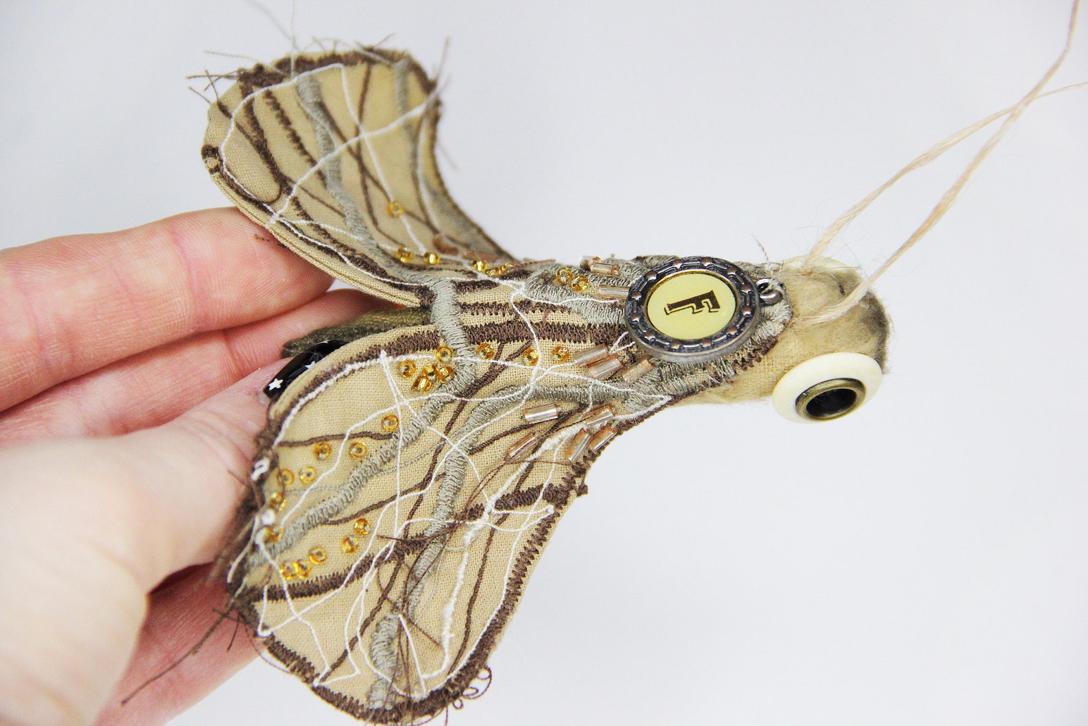 Moth Plush Sewing Pattern Insect Stuffed Animal Pattern PDF | Etsy