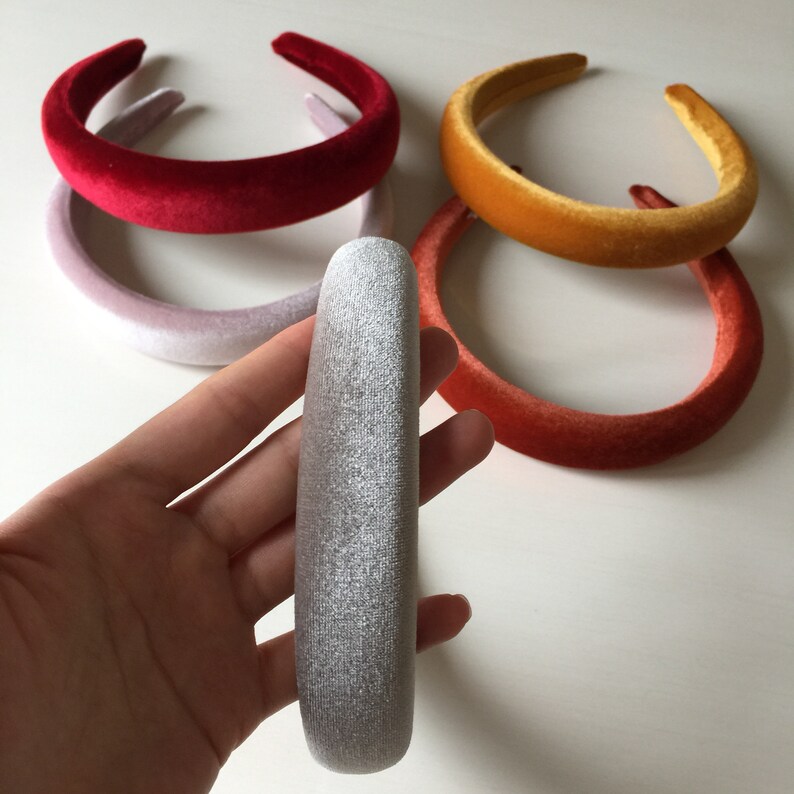 Padded Velvet Headband Spanish Style Headband Bestsellers Etsy