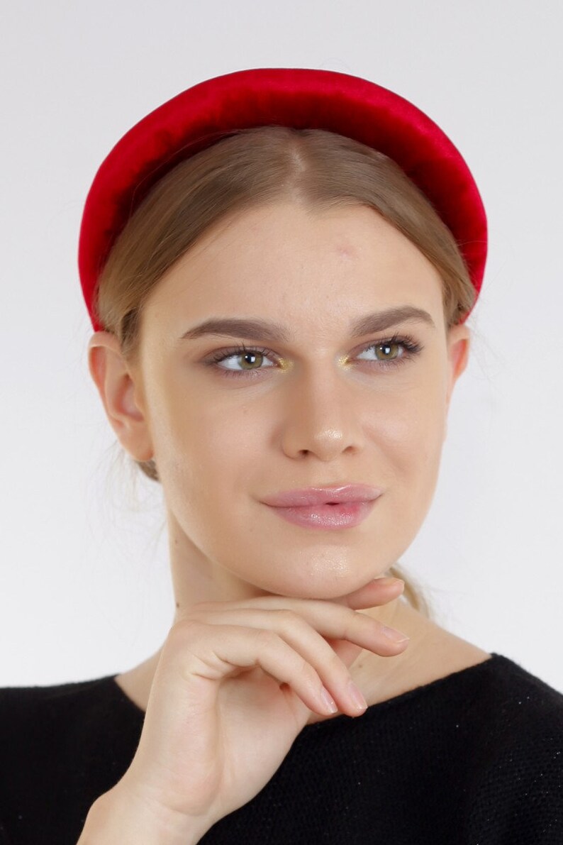 Padded Velvet Headband Spanish Style Headband Bestsellers Etsy