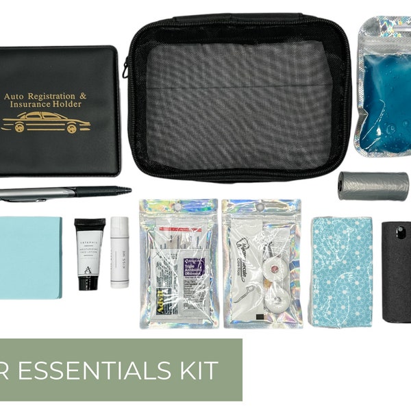 Car Cleaning Kit, Car Essentials Kit, Car Interior Cleaning Kit, Car First Aid Kit, Car Emergency Kit, Car Care Kit