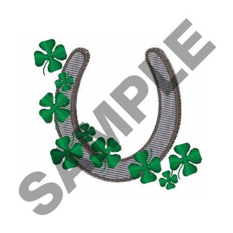 Lucky horseshoe embroidery design machine embroidery  etsy Lucky horseshoe embroidery design machine embroidery  etsy