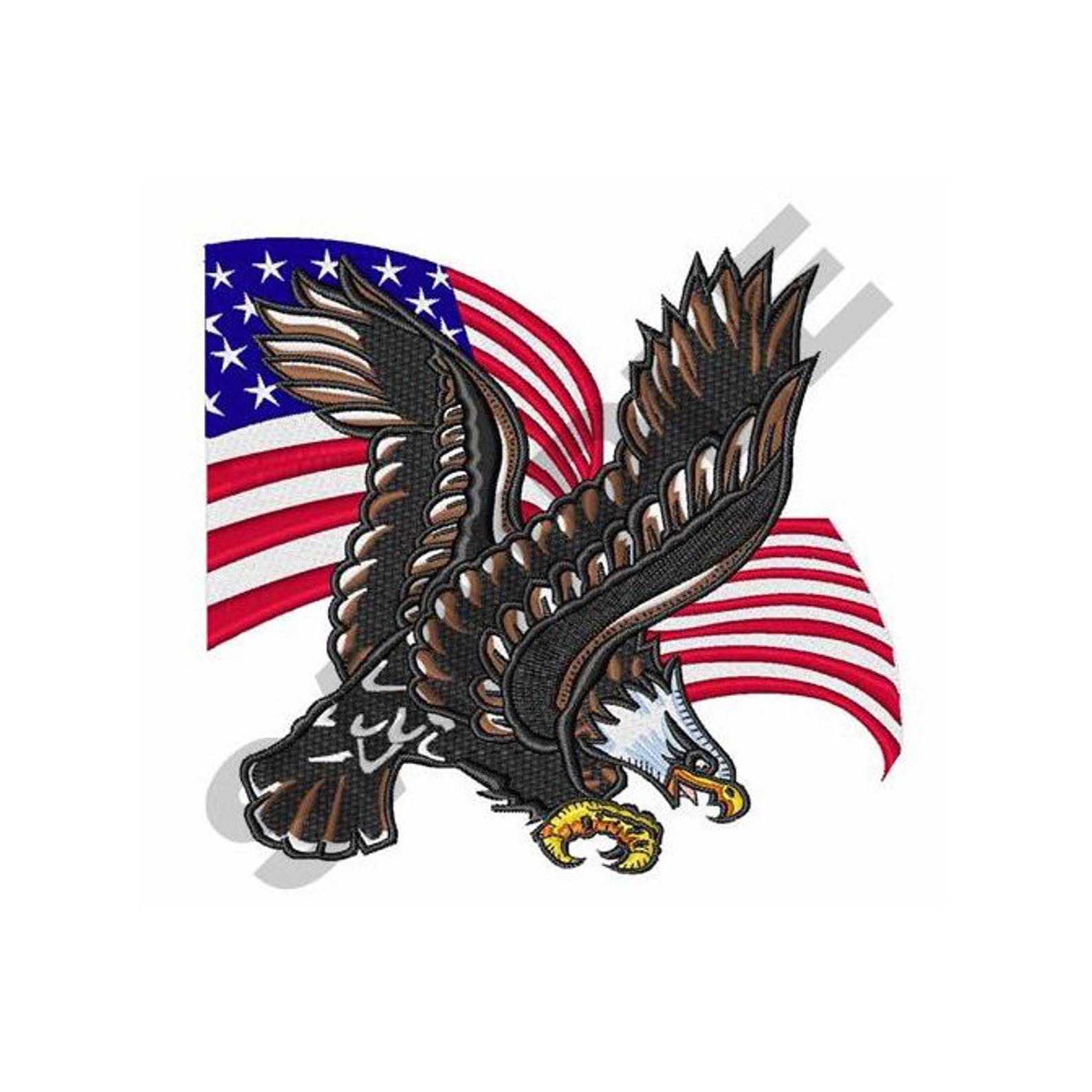 American flag eagle embroidery design machine embroidery  etsy American flag eagle embroidery design machine embroidery  etsy