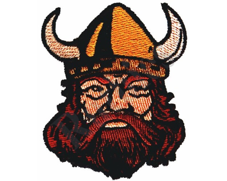 Viking Machine Embroidery Design Etsy
