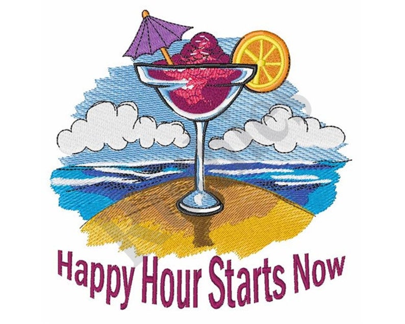 Happy hour starts now machine jessecmault design etsy Happy hour starts now machine jessecmault design etsy