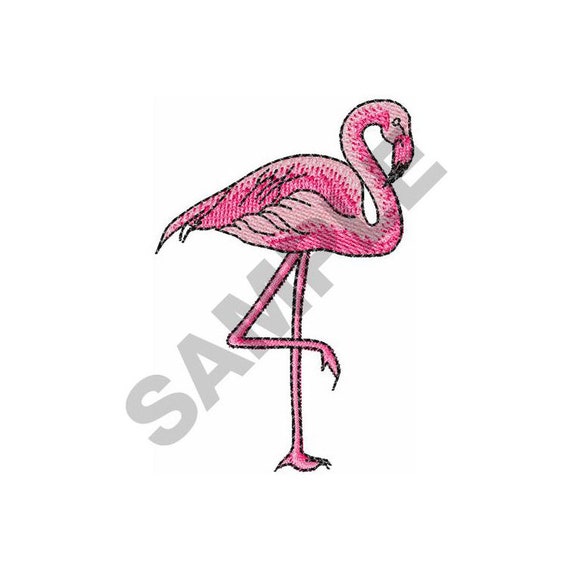 Flamingo mini Embroidery Flamingo Embroidery design Flamingo design Flamingo Embroidery Machine Embroidery Design. Flamingo Silhouette