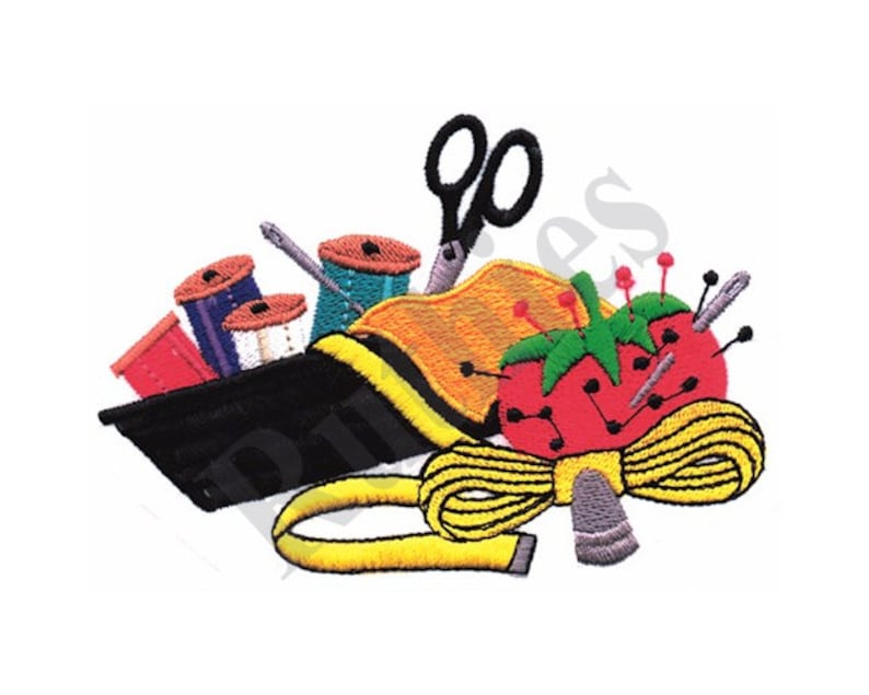 Sewing Logo Machine Embroidery Design Etsy