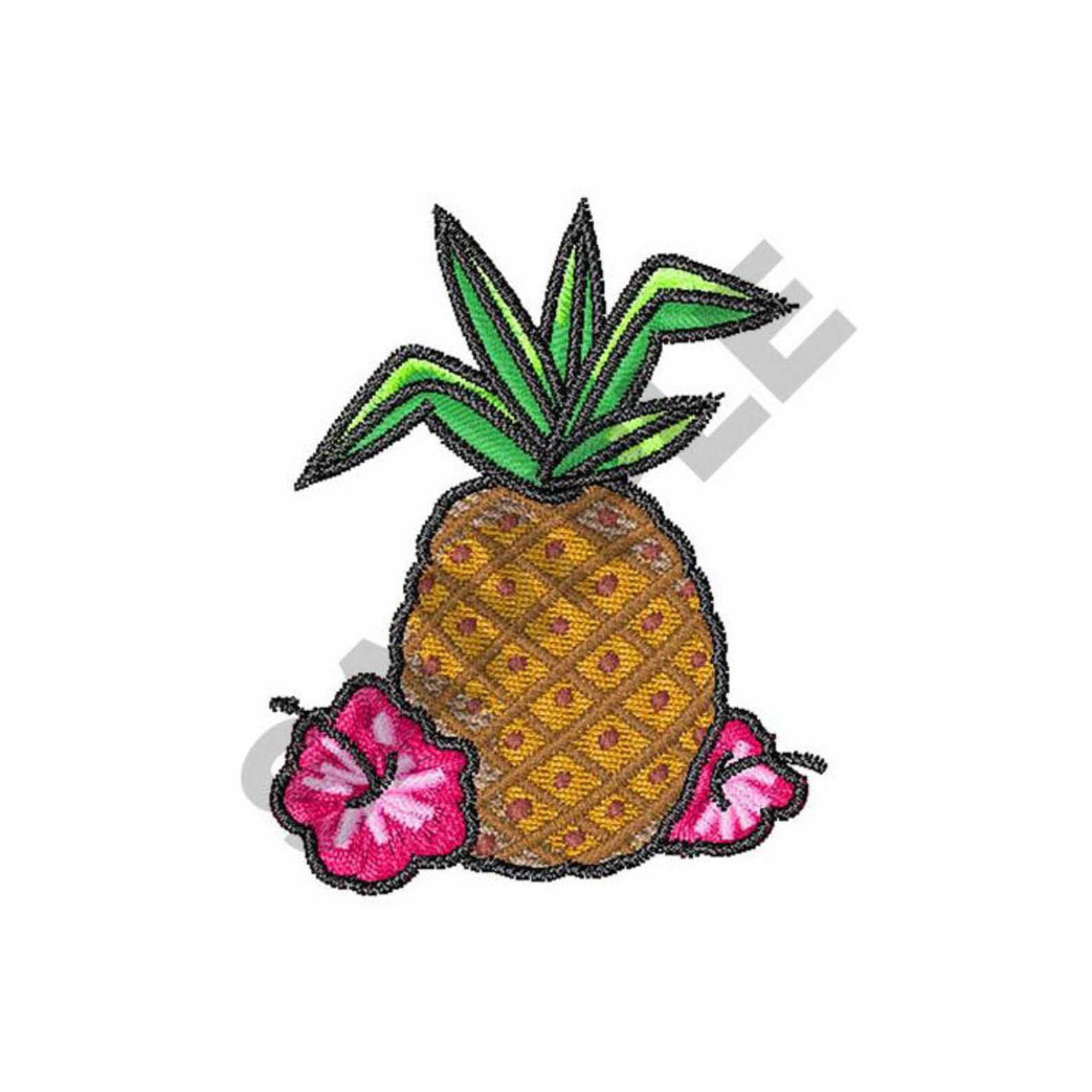 Pineapple jessecmault design machine jessecmault  etsy