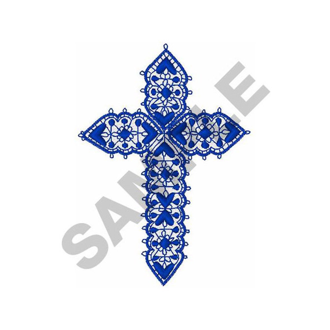 Cross embroidery design machine embroidery  etsy
