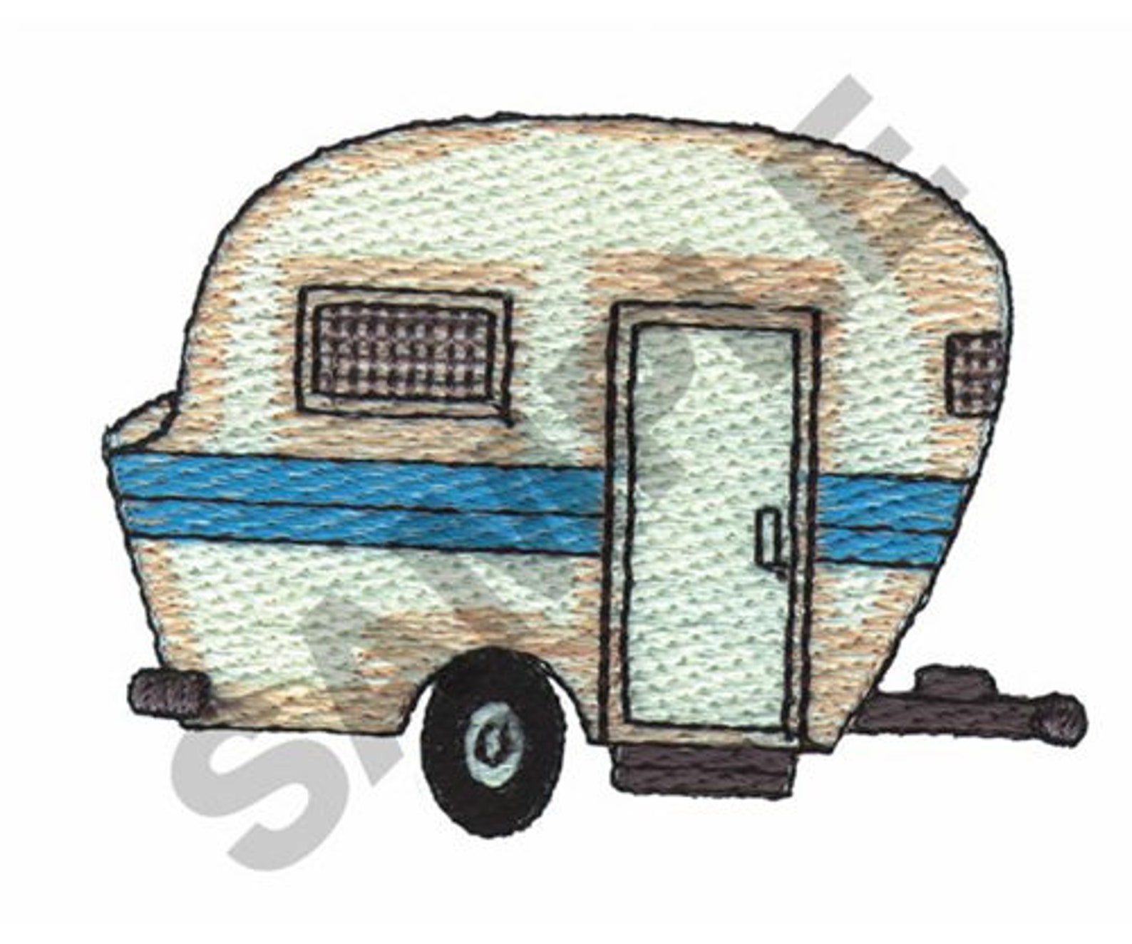 Camper embroidery design machine embroidery  etsy Camper embroidery design machine embroidery  etsy