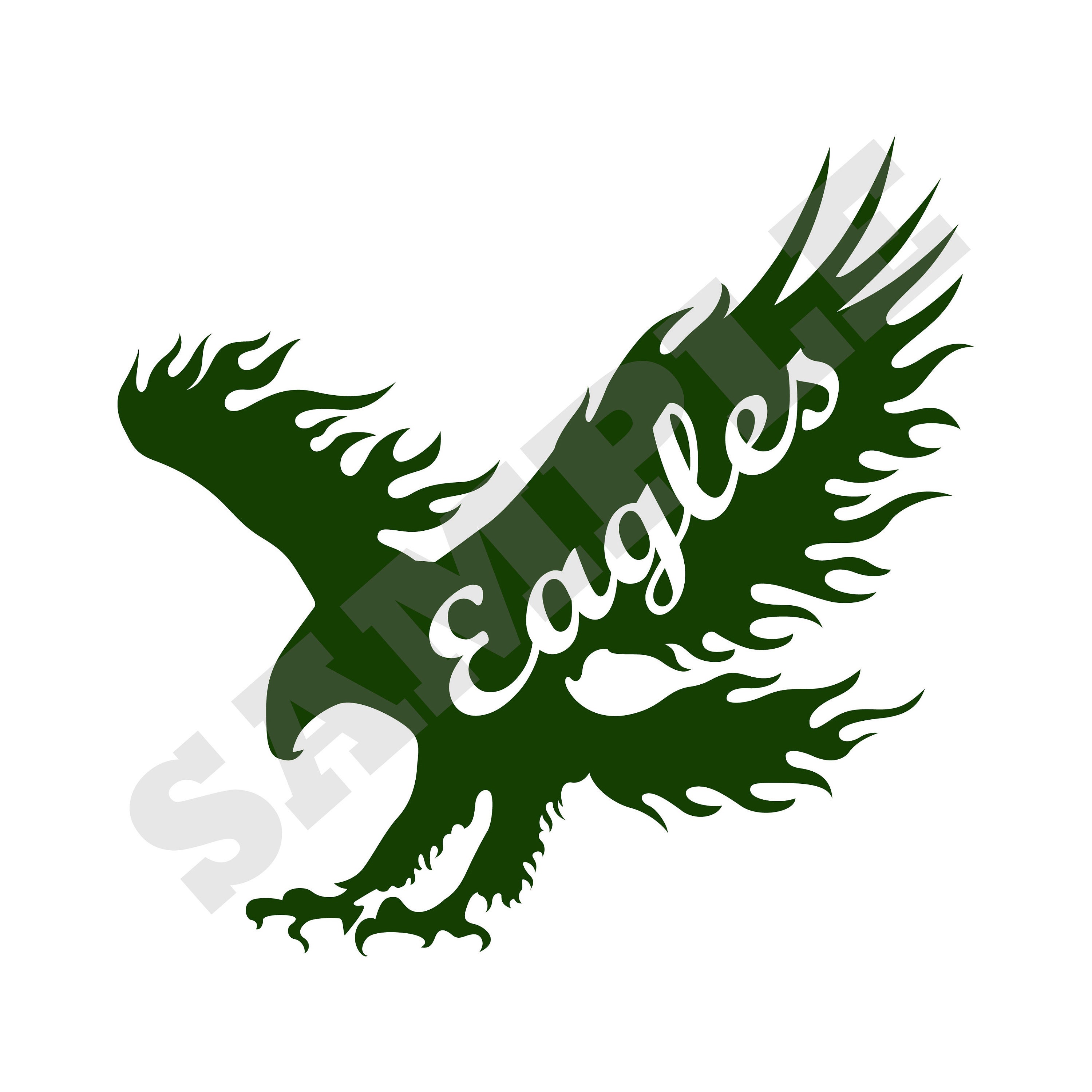 Eagles SVG DXF Graphic Art Cut file | Etsy