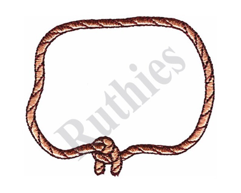 Rope Border Machine Embroidery Design Etsy
