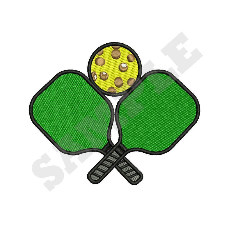 Pickleball Machine Embroidery Design  Etsy