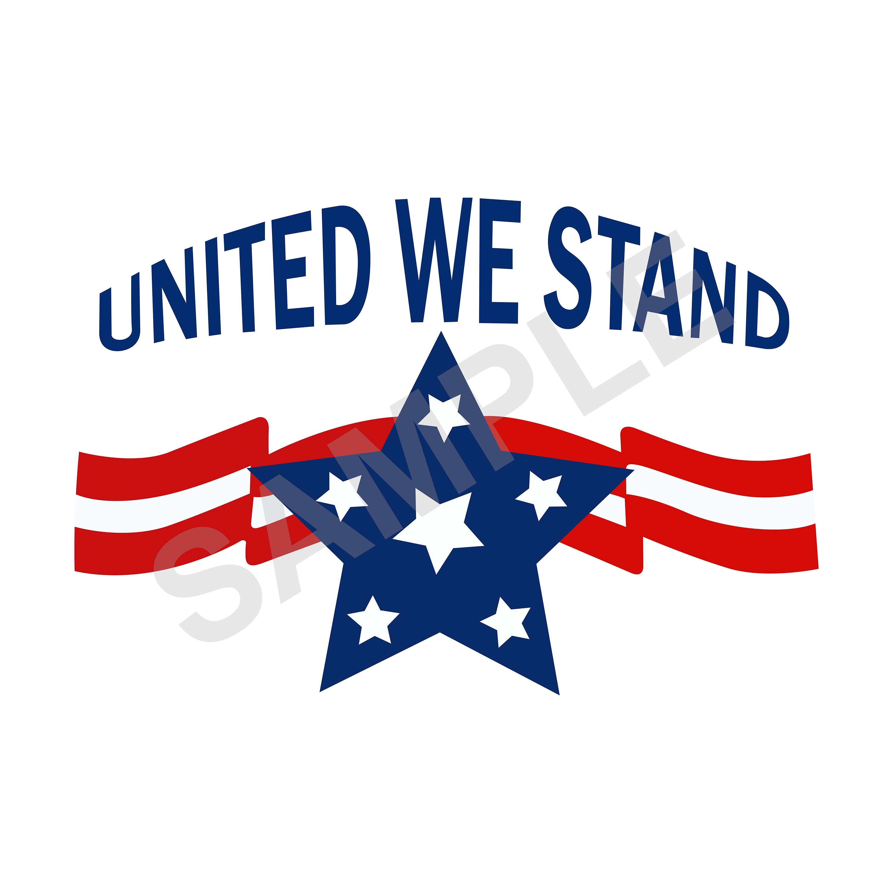 United We Stand SVG DXF Graphic Art Cut file Etsy