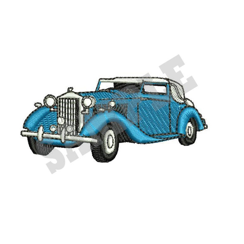 Classic Car C1 Embroidery Classic Car C1 Embroidery