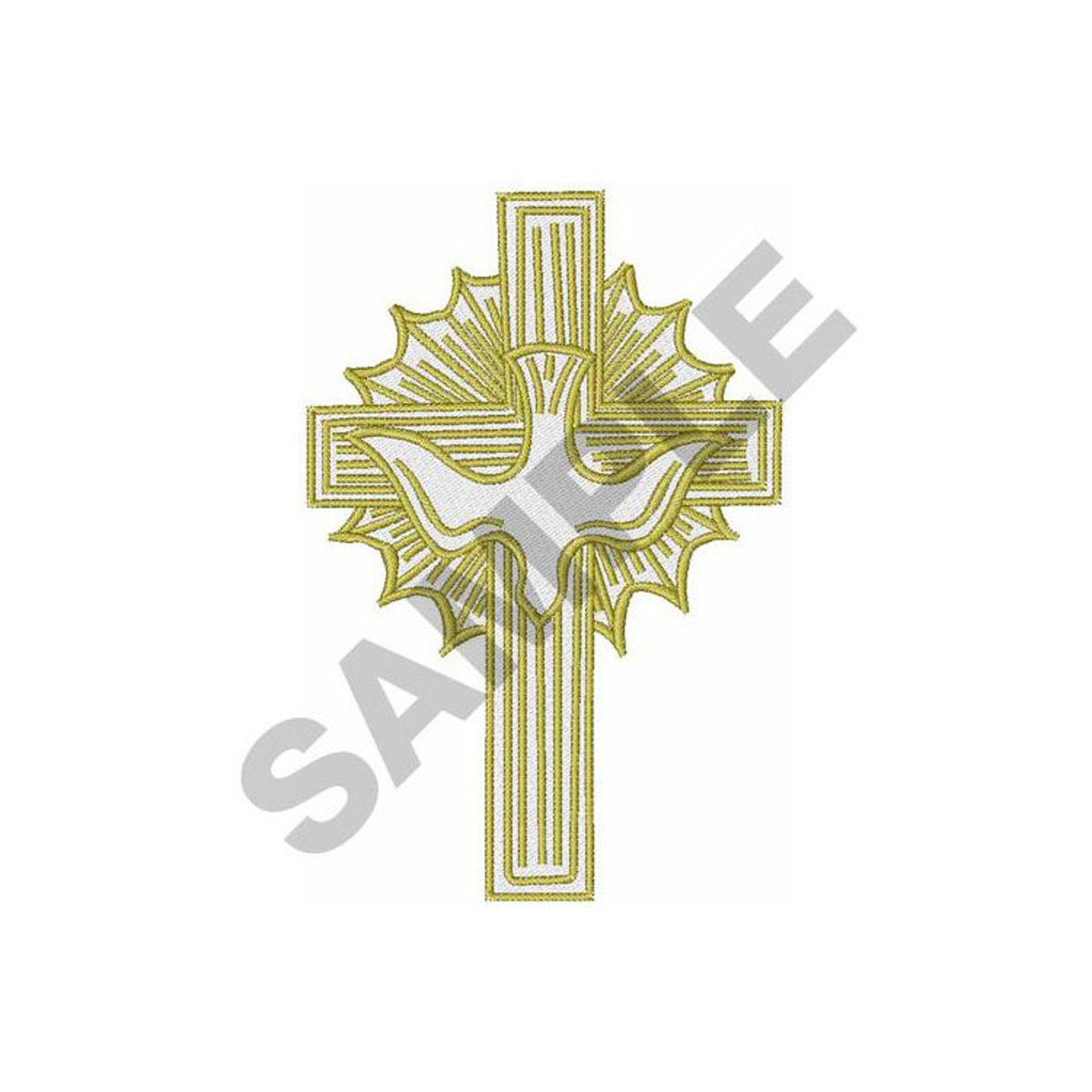 Cross with dove embroidery design machine embroidery  etsy Cross with dove embroidery design machine embroidery  etsy