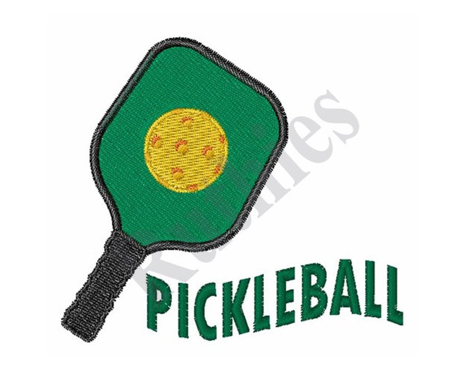 Pickleball Machine Embroidery Design  Etsy