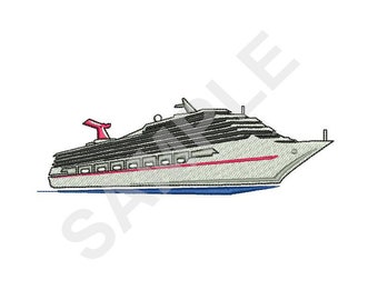 Time To Get Nautical Machine Embroidery Design  Cruise Ship Embroidery File  Anchor Sewing Pattern  Digital Embroidery File