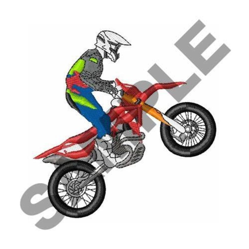 Motocross bike embroidery design machine embroidery  etsy Motocross bike embroidery design machine embroidery  etsy