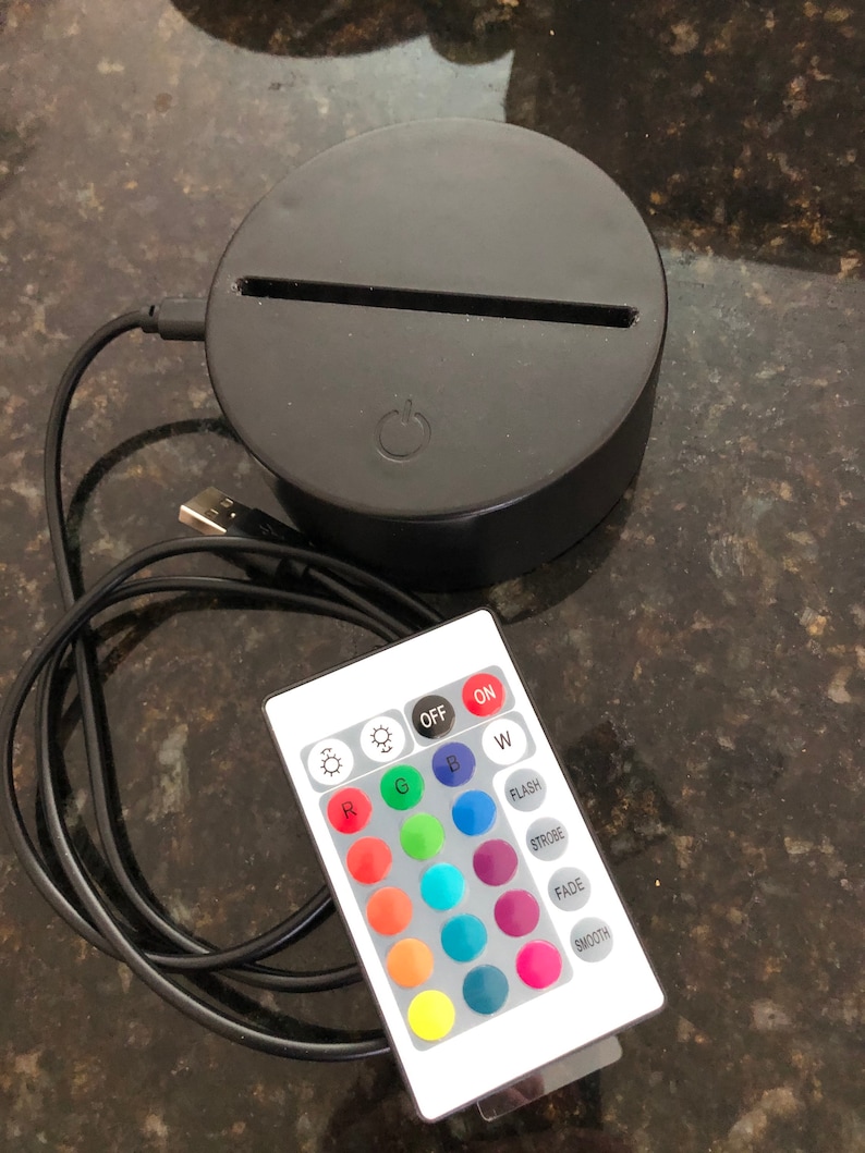 NAVY blue Candle Poem Candle Style LED Acrylic Etsy