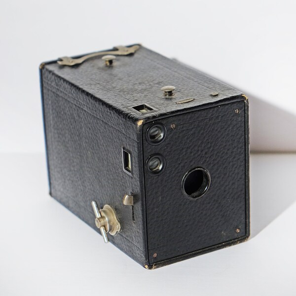 Kodak No. 2 Brownie Camera Model D.  Uses 120 roll film.