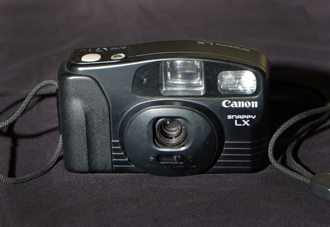 Canon Snappy LX 35mm Point and Shoot Film Camera. Etsy