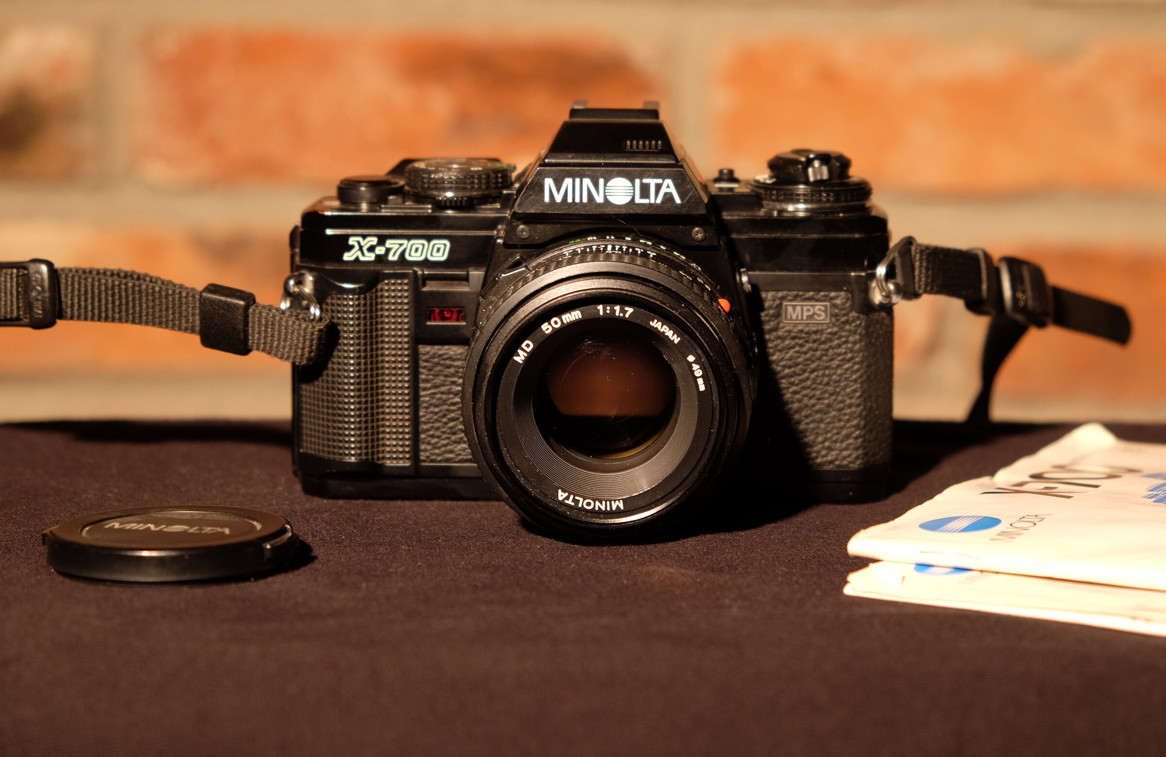 早割 万博 MINOLTA ジャンクK-1766｜カメラ 1:1.7/50mm X-700 ミノルタ フィルムカメラ