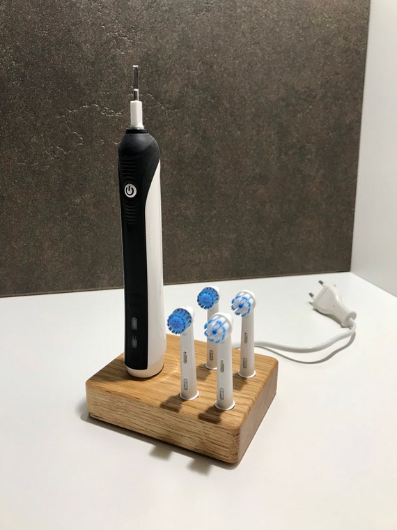 Soporte Otto Duo para soporte de cepillo de dientes eléctrico Oral-B de  madera para cargador 3757 -  México
