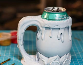 DIY Paintable Cauldron Can Holder – Witchy Gaming Decor