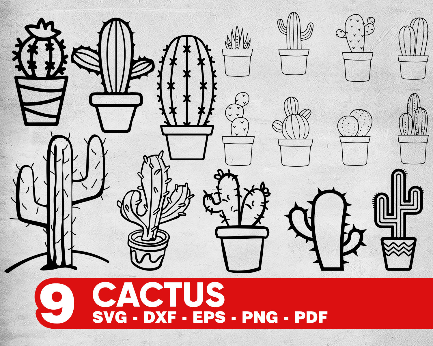 Free Free Cactus Outline Svg 854 SVG PNG EPS DXF File